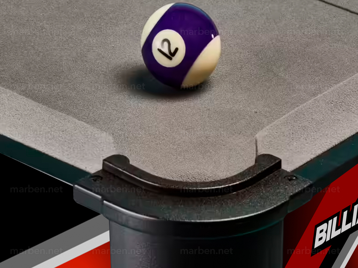 Mesa de Billar plegable con llantitas Challenger de 140 cm